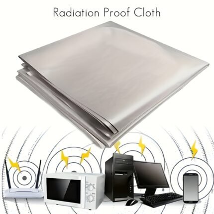1pc 3.3ft EMF Shielding Fabric - Faraday Material for EMI & Signal Blocking, High-Performance Radiation Protection & Anti-Static Lining