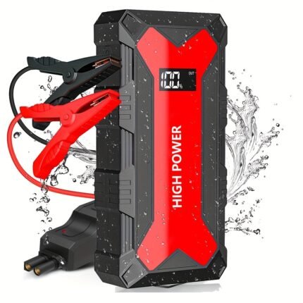 Car Jump Starter Power Bank 12V 2500A Portable Car Battery Booster Charger Starting Device Petrol Diesel Car Starter Buster (for 1.59gal Gas or 1.32gal Diesel Engine)