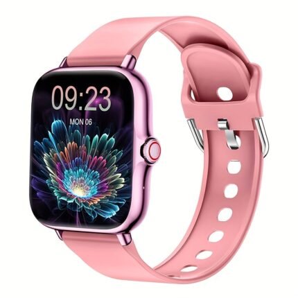 This All-Touchscreen Smartwatch for Both Men And Women Features Wireless Wireless Calling, a Large Lithium Polymer Battery for Extended Standby, an Alloy Casing, a Stylish Minimalist Design, a Comfortable And Breathable Silicone Strap, an Ultra-Thin Narrow Bezel, a High-Definition Resolution Display, Multiple App Notifications, Compatibility with Both Android And for iphone Systems, And Comes in Various Color Options, Making It The Perfect Gift