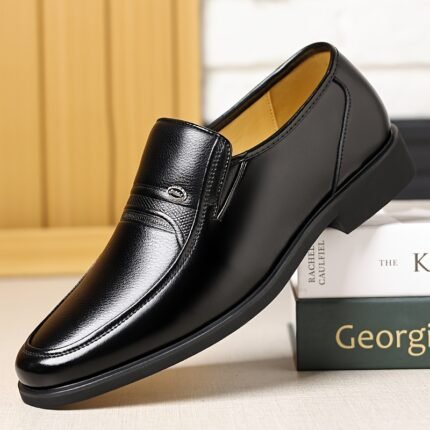 Extra Large Size Fashion Business Dress Men Shoes Formal Slip On Dress Shoes Mens Oxfords Footwear High Quality Shoes for Men Loafers
