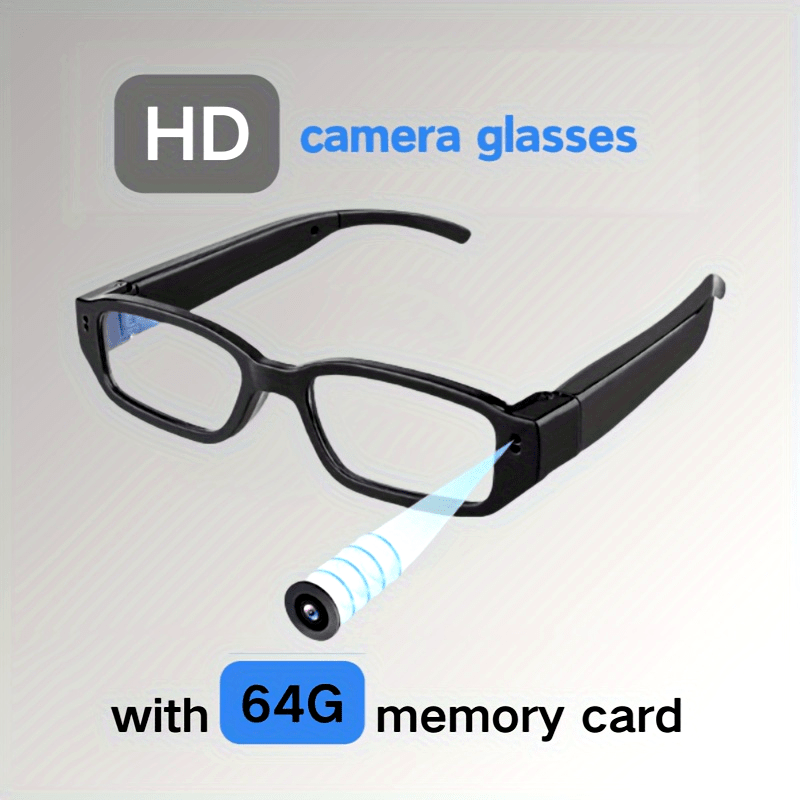 13970bef062fe0d26d1a73e67a19b7ba_FmSoTgnZbMG6X.png 1pc Smart Glasses Camera 1080P Digital Video Recorder Camcorder Eye Protection DV Sports Action Camera for Traveling, Camping & Outdoor Activities, Adventure Gear, Modern Eyewear, Functional Design, Travel Recording, Compact Design, Highquality Lens, Sports Goggles, Content Creators - Image 1