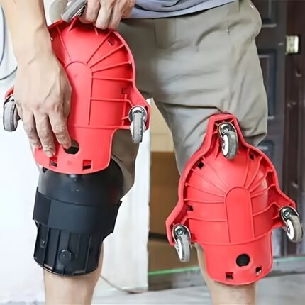 The 360° Rotating Wheel Knee Pad Is Suitable for Knee Protection When Laying Tiles On Construction Sites. It Is Equipped with A Portable Rotating Wheel for Easy Movement And Direction Adjustment And Protecting The Knee.