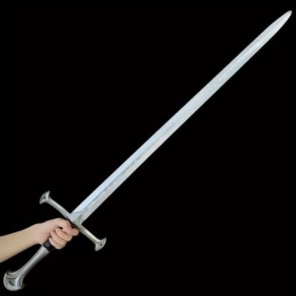 1pc Hobbit Nasir Sword Replica - Polyurethane Medieval Role-Playing Sword for RPG Games, Cosplay & Themed Parties, No Electricity & Feather-Free Design, Durable Safe Fantasy Accessory, Tabletop Gaming, Classic Design, Sturdy Construction, Tabletop Gamers