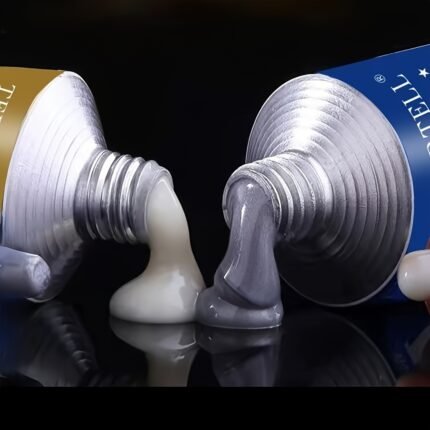 100g Magic Metal Welding Glue Epoxy Putty Repair Kit - 100g Magic Metal Welding Glue, Industrial Strength Epoxy Resin Adhesive, Waterproof Bonding for Metal, Wood, Multi-Surface, Heat Resistant, Metal Cast Iron Weld Solution