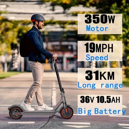 LADPED Electric Scooter, 350W 36V, 8.5" Solid Tires, 3 Modes, High Speed for Teens And Adults, Foldable And Height Adjustable, Designed for Beginners- Ideal for Travel, City Streets, Parks, Or Campus Pathways, Long-lasting Use, Scooter for Women, Fast Scooter, Scooter with Seat, Scooter Long Range, Scooter for  Scooter for Men, Daily Transportation, Park Pathways, Lightweight Scooter, Compact Scooter, Highspeed Motor, Sturdy Frame, Threemode Scooter, Longrange Scooter,