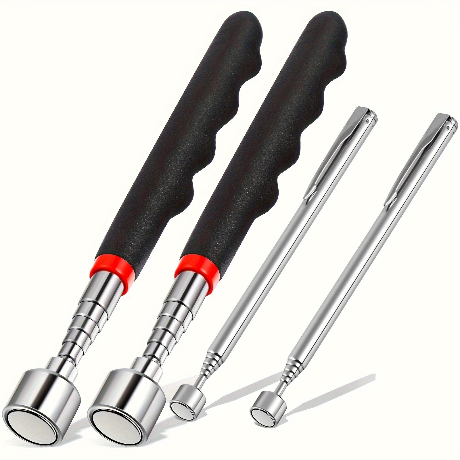 24b0d131fde94703a236bb525c9c0e44-goods.jpeg 3-in-1 Telescopic Magnetic Grabber Tool - Stainless Steel, Non-Electric, Ideal for Automotive & Construction, Hard-to-Reach Areas, No Battery Required, Automotive Tool Accessory, Ergonomic Handle, Durable Construction - Image 1