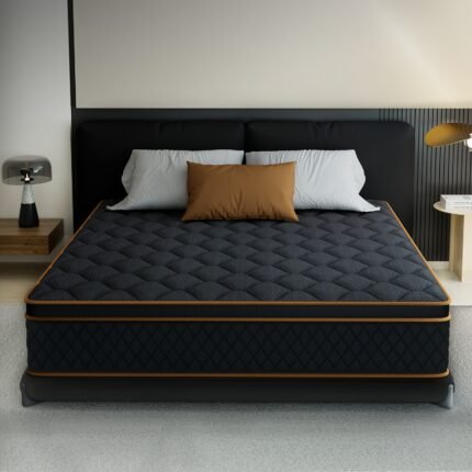 10in/12in Twin, Full, Queen, King, Mattress Memony Foam And Spring, Hybrid Mattress, Medium Firmness, Lumbar Support, for Home RoomsHotels, Boxed, Plush Mattress, Single Bed Frame with Mattress, Mattress Single Size, Foldable Bed, Thick Mattress, Guest Room Essentials, Home Bedding, Elegant Design, Plush Comfort, Highquality Foam, Durable Construction, Full Mattress, Twin Mattress, Frequent Travelers, Apartment Dwellers