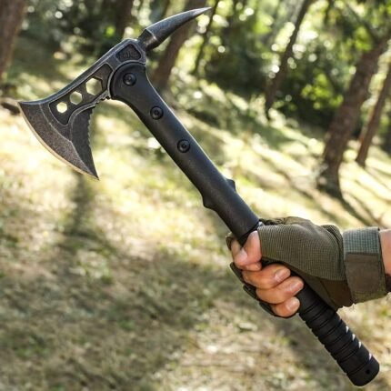 Portable Multi-functional Survival Axe - 1pc, Ideal for Hiking & Hunting
