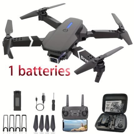 Beginner Friendly Drone | High-definition Folding Quadcopter with Voice Gesture Control | Wireless Remote Control, One Click Takeoff And Landing | Optical Flow Positioning And Following Mode | Comes with Portable Case | Ideal for Outdoor Use, High-quality Drone, Aerial Photography, Recreational Drone, Lightweight Drone, Compact Design, Stable Flight, Precision Control, Beginnerfriendly Drone, Hd Drone, Remote Control Drone, Drone Camera Pro, Drone With Screen Remote Control, Gp Drone