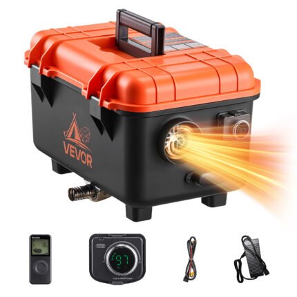 VEVOR Diesel Heater Portable Diesel Air Heater 8KW DC 12V/24V All in One 1.1 Gal