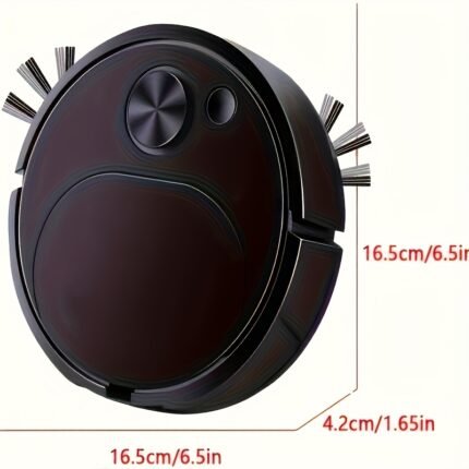 3in 1 ultra-thin sweeping robot, USB powered multi-functional vacuum cleaner, suitable for wood floors, tiles, linoleum floors - ideal cleaning solution for small apartment offices, compact design, modern household equipment available in all seasons