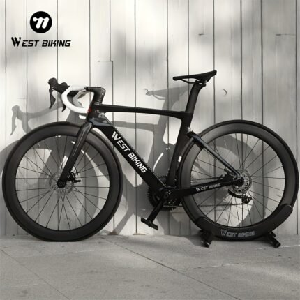 WEST BIKING Cycling Bike Stand Portable Floor Rack Bicycle Park Professional Standing Bike Stand Fit 3cm-8cm/1.18in-3.15in Black 1pc - Material: ABS, Color: Black, Finish Type: Polished, Recommended Uses: Tools, Shelf Type: Recessed Shelf, Quantity: 1, Festival: New Year