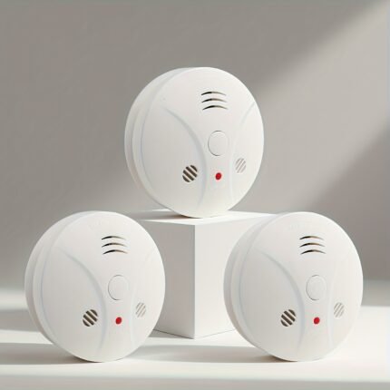 Smoke Detector Alarm with Photoelectric Sensor & Silence Button - Portable Fire Alarm for Home & Travel, Easy Installation, Two Models Available, Smoke Alarms For Home, Smoke Alarm For Home