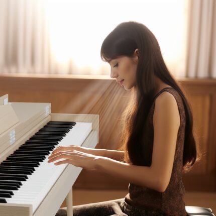 88- Key Hammer Weighted Digital Keyboard Piano, Full-Size Electric Piano keyboard, with 3-Pedal, Multi-Functional Keyboard and Stand for Beginner/Adult