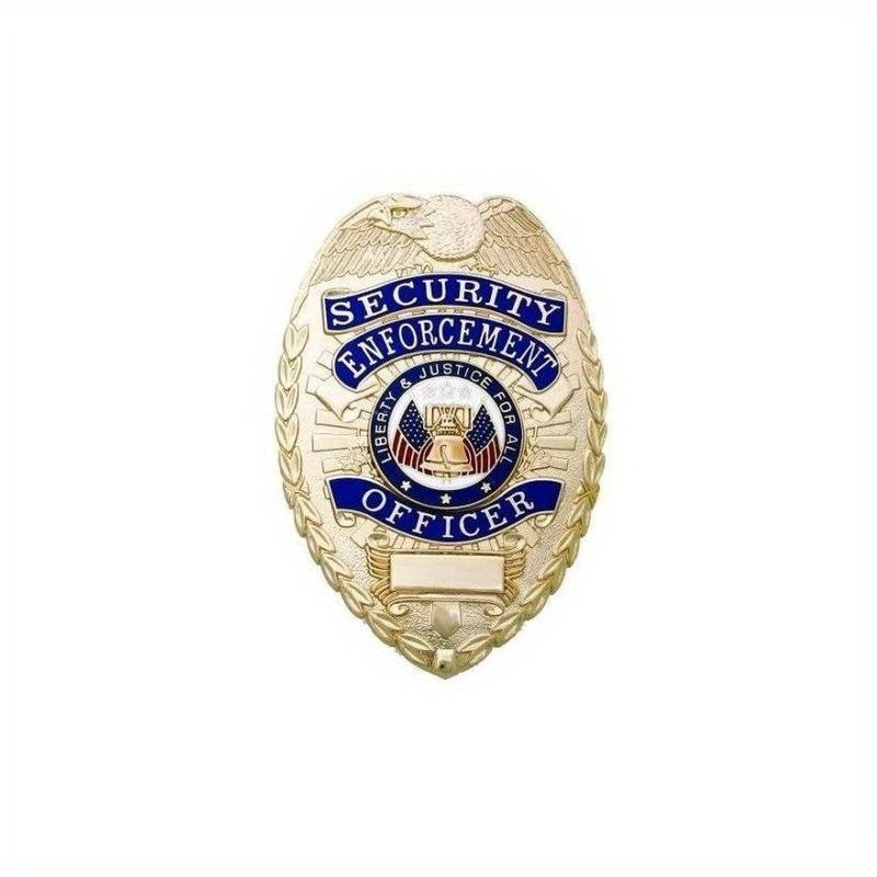 5019202e3e5c4d1a954e3b175aa1e6ec-goods.jpeg Security Badge with Pin Clasp on Back Side. - Image 1