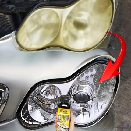 Automotive Headlight Lens Restorer, Car Headlight Lens Restoration Kit, Powerful Advance Headlight Repair Agent, Repair Fluid, For Repair Headlight Scratches, Lens Restoration Kit