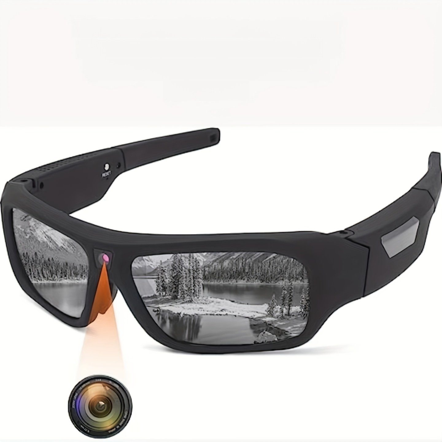 519e6a522110b48937779e2fc568be70_1vJlZh3rrQrRx.jpg Video Glasses 4K HD - Sports Smart Glasses, 4K Smart Glasses With Storage, Handheld Smart Device For Sports, Cycling, Travel And Driving - Perfect Gift For Friends - Image 1