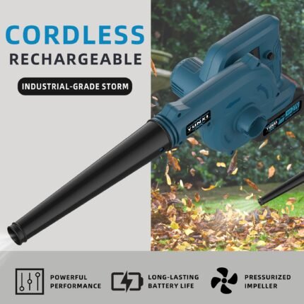 Portable Wireless Leaf Blowers, Wireless Leaf Blowers, Lightweight Leaf Blowers, Portable Charging Hair Dryers, Small And Lightweight Car Dust Collectors, Compact Handheld Vacuum Cleaners, Can Quickly And Easily Maintain Lawns And Gardens At Home
