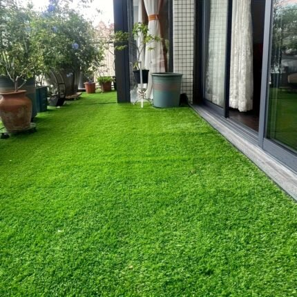 2 Rolls Large Artificial Grass Turf - Heavy-Duty UV-Resistant All-Weather Indoor/Outdoor Fake Grass, Easy Peel & Stick Installation (No Tools), Low-Maintenance Lawn for Backyard, Wedding, Field, Balcony - Realistic Plastic Grass, Gazon Synthetic, Synthetic Grass Turf, Pelouse Artificielle Exterieur, Extra Large Artificial Grass Turf, Gazon Artificiel, Faux Gazon, Gazon Artificielle, Synthatic Turf, Synthetic Turf, Faux Grass Turf, Artificial Green Grass Turf, Tapis De Gazon