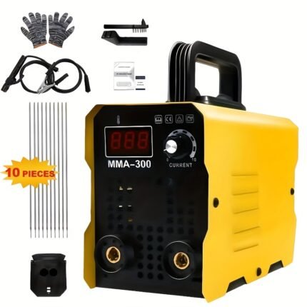 Home mini MMA welding machine 110V, intelligent large screen digital display, small fully automatic, mini bar welding machine, mini arc welding machine, convenient welding machine and DIY project specific welding equipment - maintenance tools