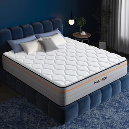 12 Inch Mattress Full Size Queen King Bed Memory Foam - Ergonomic Design, Medium Hardness Mixed Mattress, Luxury Comfortable Mattress with Spring, Suitable for Home, Guest Rooms, Hotels, Mattress Full Size, King Size Memory Foam Mattress, King Size Bed, King Size Bed Frame with Mattress, Home Bedding, Hotel Bedding, Supportive Sleep Surface, Highquality Foam, Breathable Fabric, Comfortable Sleep Pad, Home Decorators, Hotel Owners