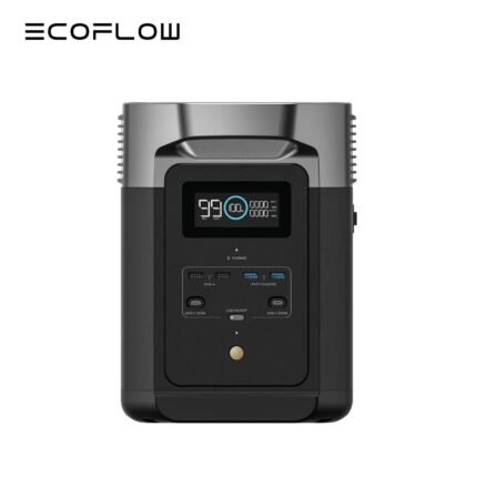 EcoFlow DELTA 2 950 Portable Power Station, 950Wh LiFePO4 Battery for 10 Years, 7 X Faster Charging, 1800W AC Output Power Station, Use as a Solar Power Bank for Home Backup Power or Outdoors Camping & RVs