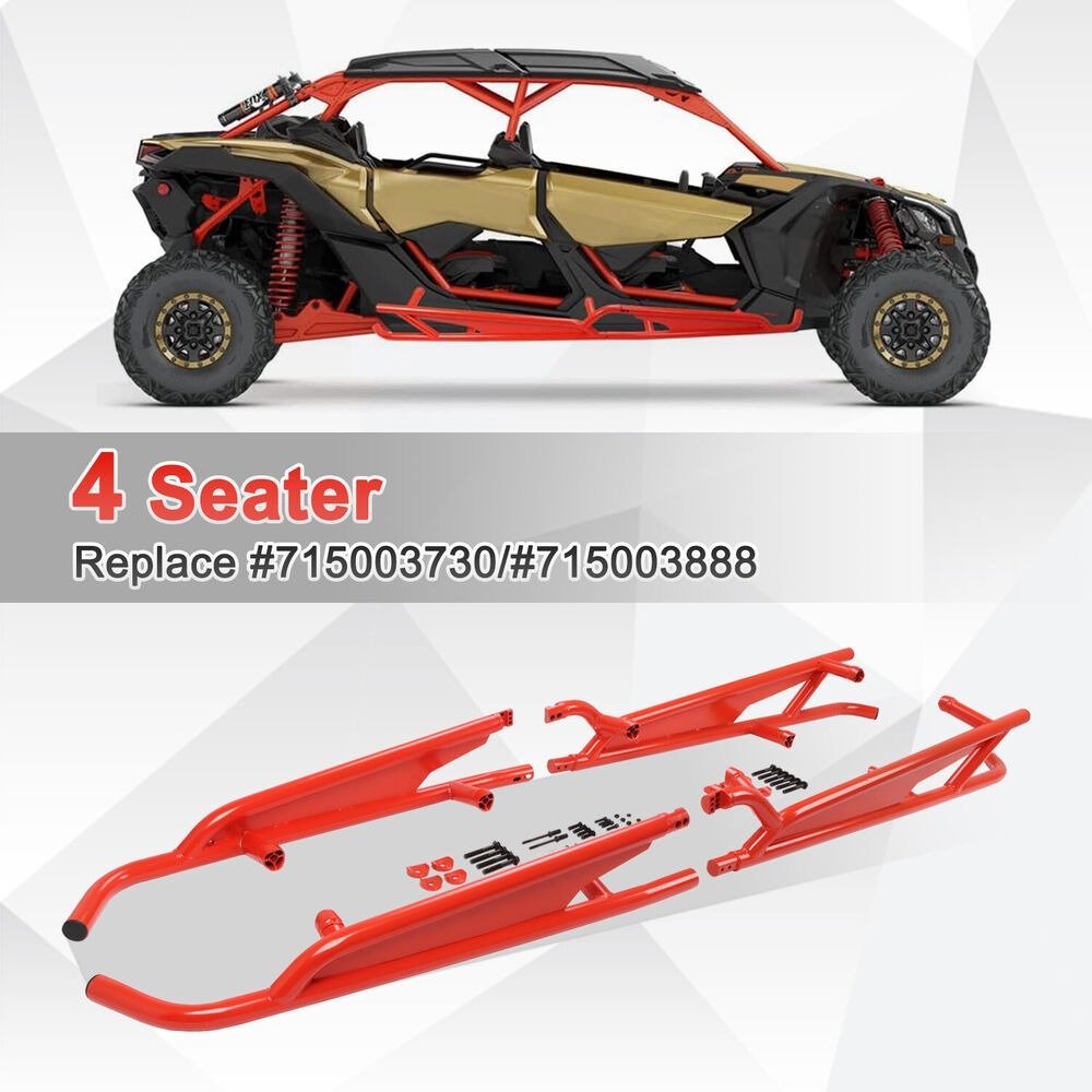 5a2f41c9abfb4151a2ea01b458d54617-goods.jpeg Nerf Bars Rock Sliders for Can-Am Maverick X3 Max 2017-2024 - 4 Seater 715003888 - Image 1