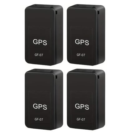 1/2/3/4pcs Magnetic GF07 Mini GPS Tracker For Vehicles, Real-Time Location Tracking Via GSM/GPRS, Compact Design For Car Monitoring, Portable Tracking Device With Strong Magnet For Security And Fleet Management