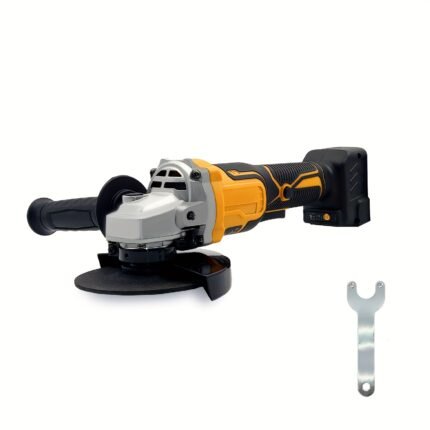 Cordless Angle Grinder for Dewalt 20V Battery, High-Speed 11000 RPM Brushless Motor, 3 Adjustable Speeds, Compact Design with Black & Yellow Color Scheme, Ideal for Grinding and Polishing (Battery Not Included), Professional Polishing | Sleek Tool Design | Robust Angle Grinder, GIZCGIAL