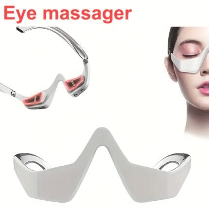 Aogled 3D Eye Massager - USB Rechargeable, Featuring 4 Modes And 3 Intensity Levels, An Ideal Device for Relaxation And Beauty Care, The Mother's Day, Halloween, Birthday Gift, Perfect Gift for Women On Valentine's Day And Christmas.