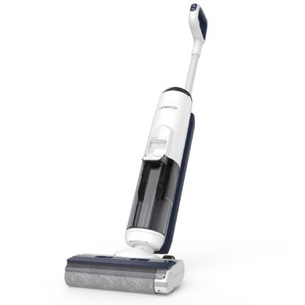 Tineco iFLOOR 5 Breeze Complete Wet Dry Vacuum, One-Step Cleaning for Hard Floors, Edge Clean, Auto Self-Cleaning, Lightweight & Cordless Design, Blue