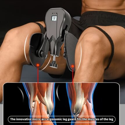 Single Pack Universal Kegel Exercise Trainer, PA Material, Black, with USB Charging, ≤36V Operating Voltage, 20-55KG Resistance Range, for Home, Office, and Gym Use