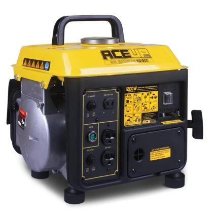 Aceup Energy 1200W Gas Powered Generator, Small Portable Generator for Home Use Camping Ultralight, EPA & CARB Compliant