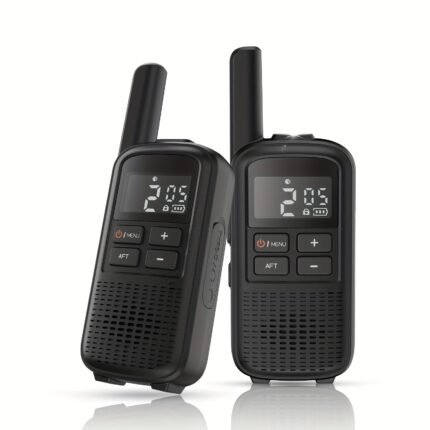 Walkie Talkies - Long Range Two-Way Radios with 22 FRS Channels, NOAA Weather Alerts, LED Flashlight - Ideal for Camping, Hiking, Outdoor Adventures & Emergency Use