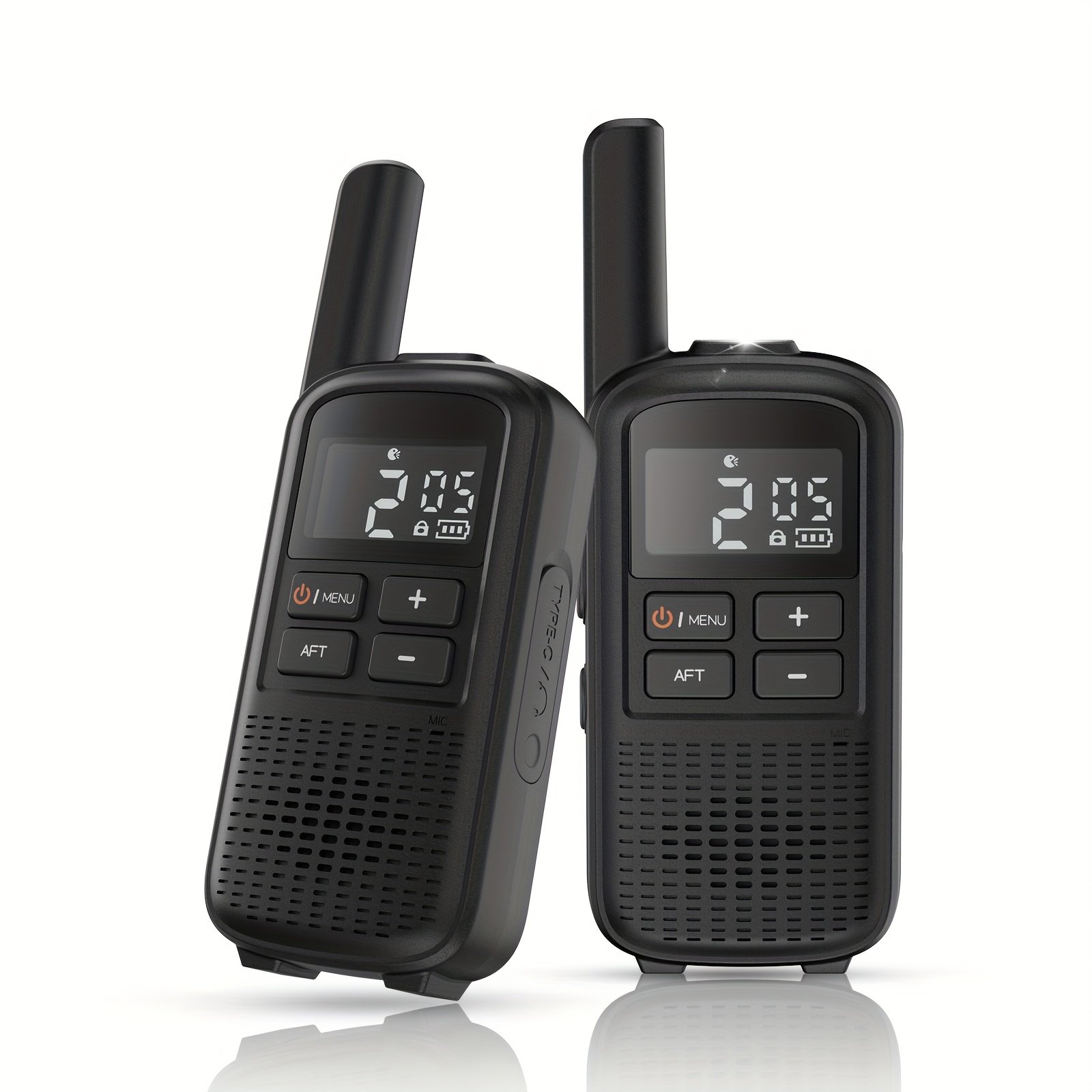 73603db6-dc4c-4dee-a729-9309be2e52a3.jpg Walkie Talkies - Long Range Two-Way Radios with 22 FRS Channels, NOAA Weather Alerts, LED Flashlight - Ideal for Camping, Hiking, Outdoor Adventures & Emergency Use - Image 1