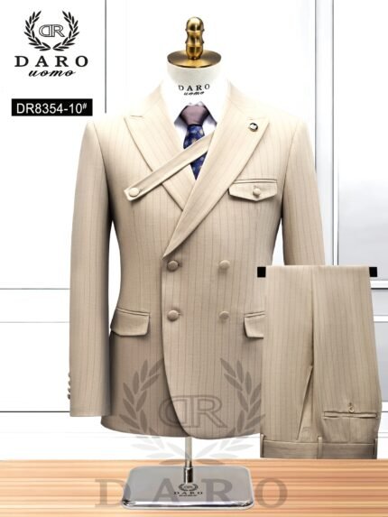 Casual Men's Suit 2pcs Set. The product only includes jacket + trousers, excluding shirt and accessories