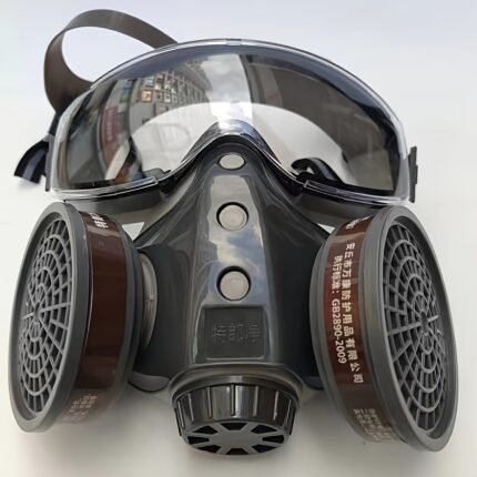 Reusable Respirator Mask, Low Allergy, One-Piece Design, Chemical And Dust Protection, Reusable And Washable