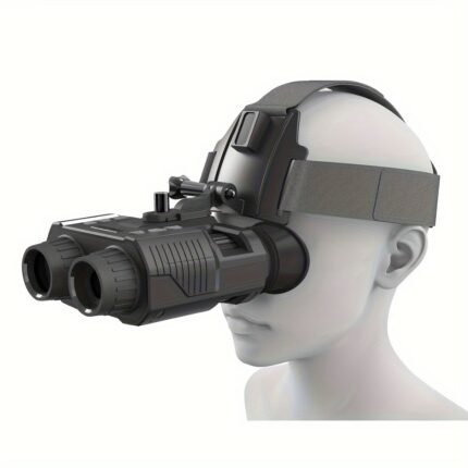 HD 1080P Infrared Night Vision Monocular, No Light Vision, USB Rechargeable, Suitable for Night Photography, Video Recording, Hunting, Camping - Memory Card, Telescope Camera, Infrared Illuminator Not Included