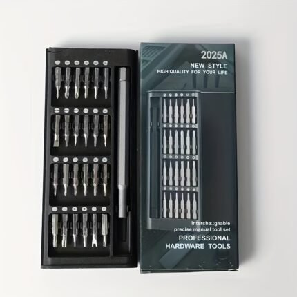 25-in-1 Precision Screwdriver Set, Multi-purpose Repair Tool for Cell Phone And Tablet Disassembly, Durable Plastic, for Smartphones, Computers, Watches, Laptops, Gaming Consoles, Etc. - Ideal for Precise Repairs, Small Screwdriver, Screwdriver Kit, Multi Screwdriver, Electronics Maintenance Kit, Small Appliance Repair, Gadget Screwdriver Kit, Computer Repair Toolkit, Organized Storage System, Ergonomic Handles, Reliable Build Quality, Precision-Crafted Components,