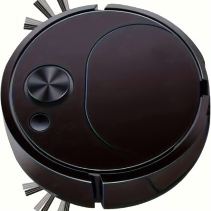 3-in-1 Robot Vacuum Cleaner, Sweeper and Mopper with Slim Design - Ultra-Thin Quiet Robot Vacuum, Low-Profile Navigation for Hardwood, Tile, Vinyl Floors - Smart Mapping & Cleaning, Compatible with Alexa/ Assistant - Ideal Mother's Day Gift for Home Cleaning Automation