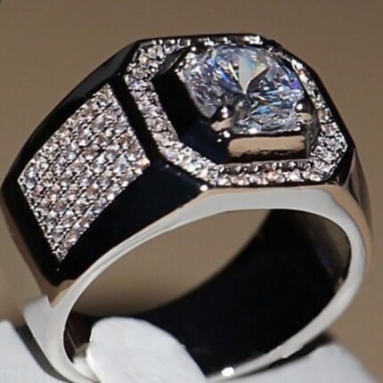 1pc Fashionable Exquisite Ring Retro Creative Square Ring Women's and Men's Rings Daily Claim My Gift Birthday Gifts Anniversary Gifts Mother's Day Gifts Christmas Gifts