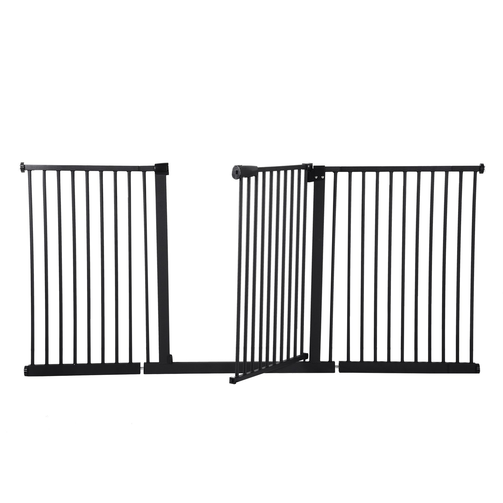 9786713d9f590904fda76b246b732f84.jpeg Dog Gate Indoor-1.42in Narrow Spacing Small Dog Fence Indoor-Double Lock Swing Auto Close Pet Fencing for House Doorway Stairs Hallways - Image 1