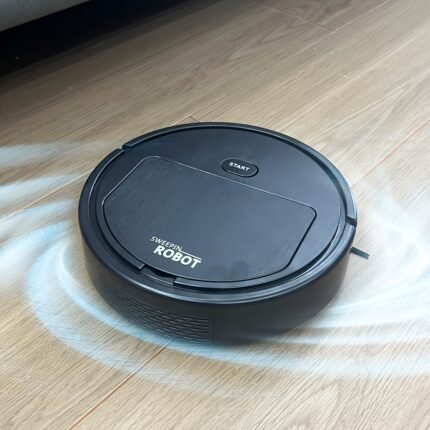 3in 1 Robot Vacuum And Mopping Combo USB Charging Powerful Suction 60 Minute Runtime Slim Low Noise Design Suitable for Pet Hair Hard Floors And Daily Cleaning Automatic Direction Mopping Pet Hair Cleaning Robot Vacuum Cleaner, Robot Vacuum with Mop, Robotic Vacuum Cleaner And Mop with Station, Vacuum Cleaner for Home, Automatic Vacuum Cleaner, Robot Vacuum Cleaner Heavy Duty, Hard Floor Cleaning, Daily Vacuuming, Compact Design, Modern Cleaning Tool, High Suction Power,