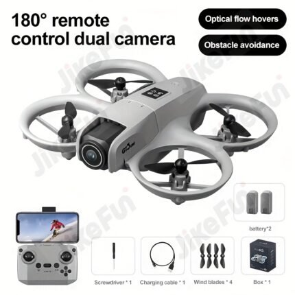 GT3 2025 Upgraded 4K RC Drone Auto Hovering One Key Return Shockproof Design with Carrying Case Ideal Gift for Teens