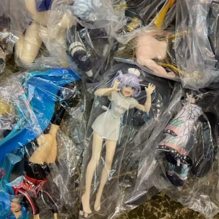 100+ Designs Mysterious Anime Character PVC Statue - Valentine's Special Edition Pink & White Hair Blue-Eyed Figure, Collectible Action Figure for Display, Detailed Anime Collectibles for Fans, Anime Figurine, Fan Merchandise, Playful Pose Figures, Durable Collectibles, Display Figurine, Premium Craftsmanship, Pop Culture Lovers