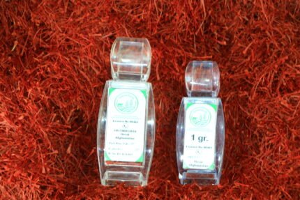 High-quality Super Negin saffron threads produced by Green Farm Company in Herat, Afghanistan