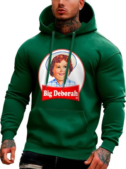 Men's Graphic Hoodie with Warm Kangaroo Pocket Super Soft & Cozy Loose Fit for Autumn Winter Fashion