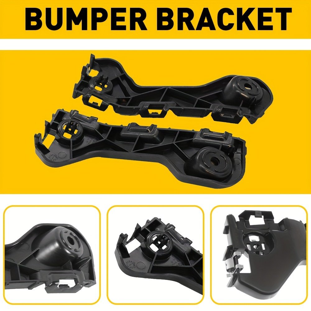 b5125654-456a-4ddc-8c35-324a488ae2cb.jpg For Ford Edge 2011 2012 2013 2014 Car Bumper Support Bracket Right Left Black OE BT4Z17C947A - Image 1