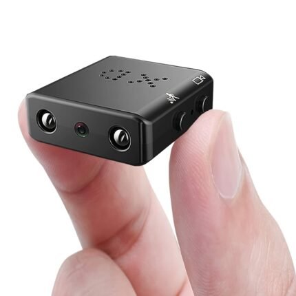 1pc Mini Video Recording Portable Camera with Built-in Battery, Nanny Cam, Home Security Camcorder, Night Vision Micro Cam, Motion Detection, Voice Surveillance Recorder, XD, 720P HD, USB Rechargeable, ABS Material, 32GB Local Storage, No Cloud Storage, 0 Fill Lights, ≤36V Operating Voltage, Battery Capacity, No Storage Capacity, for Home Security, Nanny Cam, Mini Camcorder, Motion Detection, Voice Surveillance, XD, 720P HD, USB