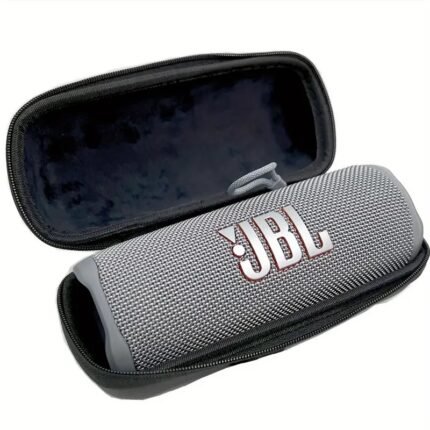 EVA Speaker Case for JBL Flip 3/4/5/6, Shockproof Protective Carrying Bag, Portable Outdoor Storage with Handle (Case Only), Ideal Gift for 5 Major Holidays: Christmas, Halloween, Easter, Valentine's Day & Thanksgiving, Shockproof Transport Accessory, Portable Storage Solution, Portable Speaker Accessory, Jbl Flip Case, Compact Storage Form, Handle-Equipped Design, Reinforced Carrying Solution, Shockproof Construction